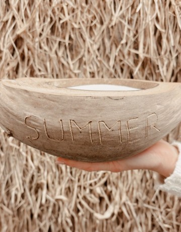 Kokosnoot met kaars   mocha store 2